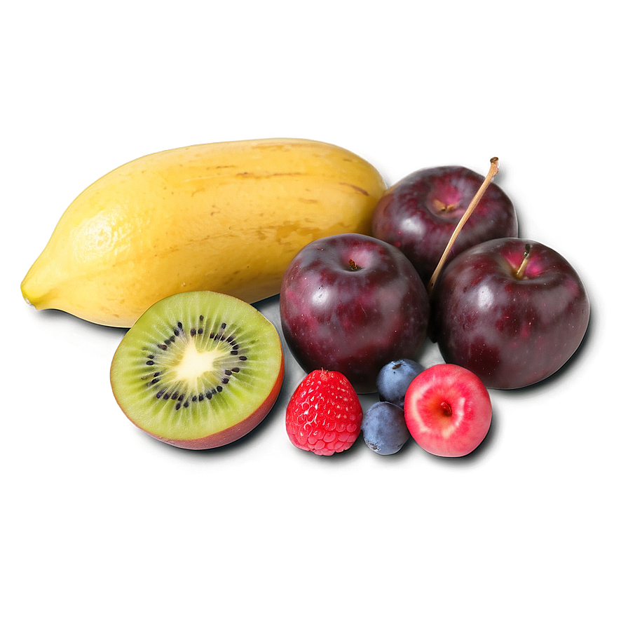 Fresh Fruit Assortment PNG mdt97 PNG with transparent background