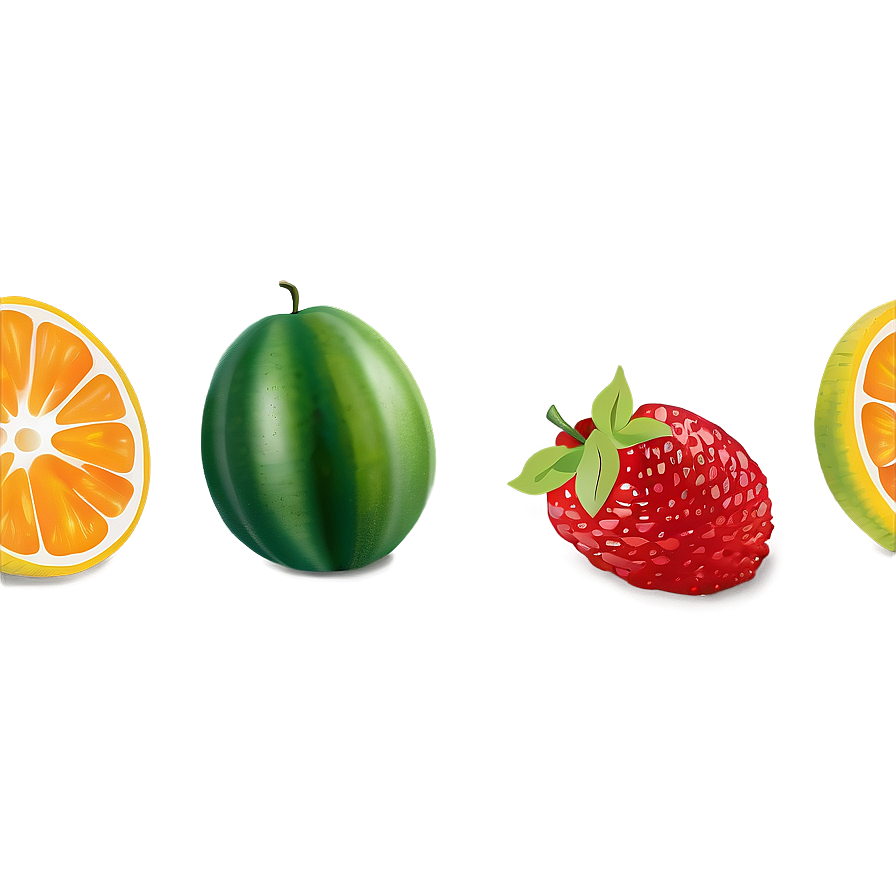 Fresh Fruit Basket PNG plf16 PNG with transparent background