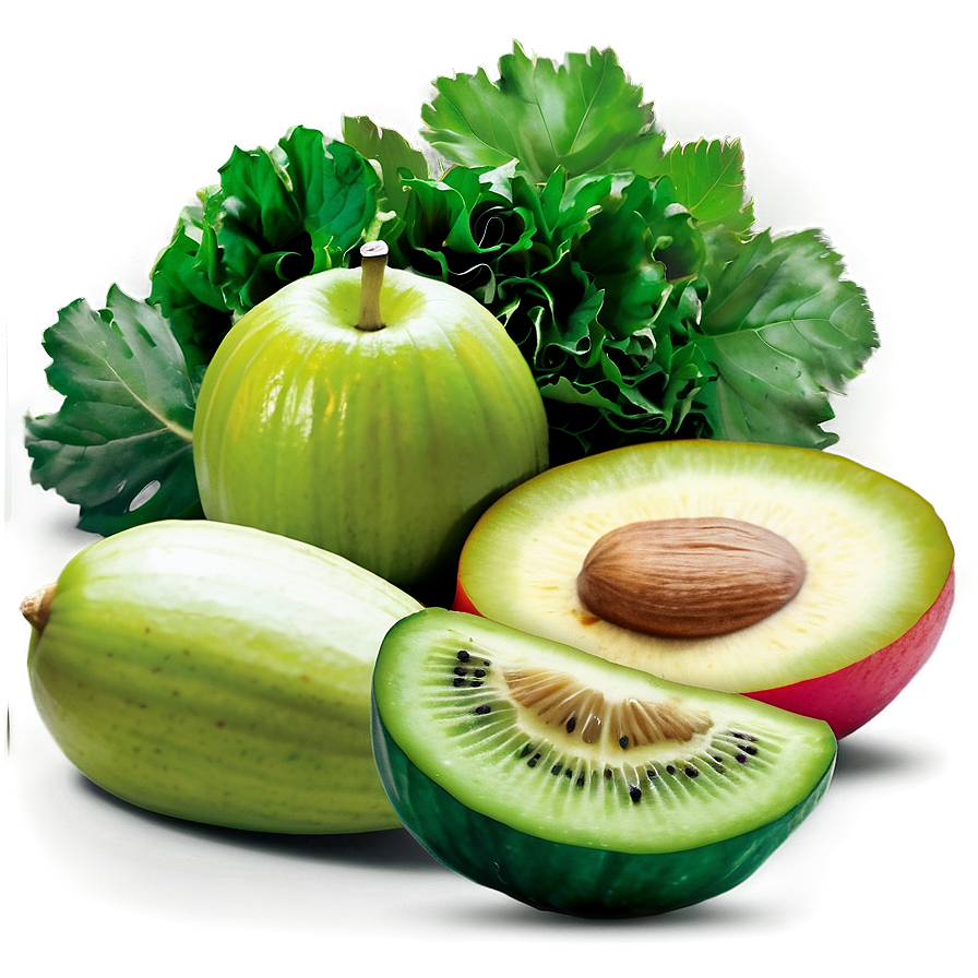 Fresh Fruits And Vegetables Picture Png Wxq97