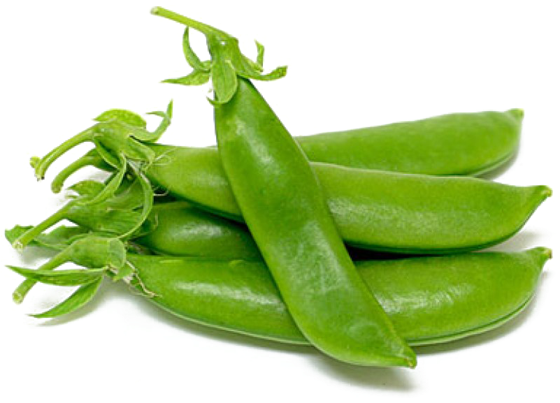 Fresh Green Peas Pods