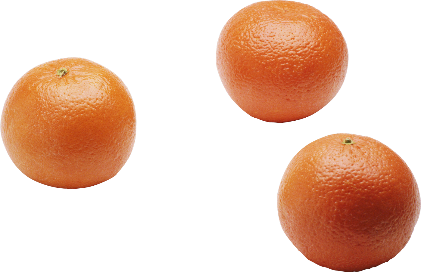 Fresh Mandarin Oranges Isolated