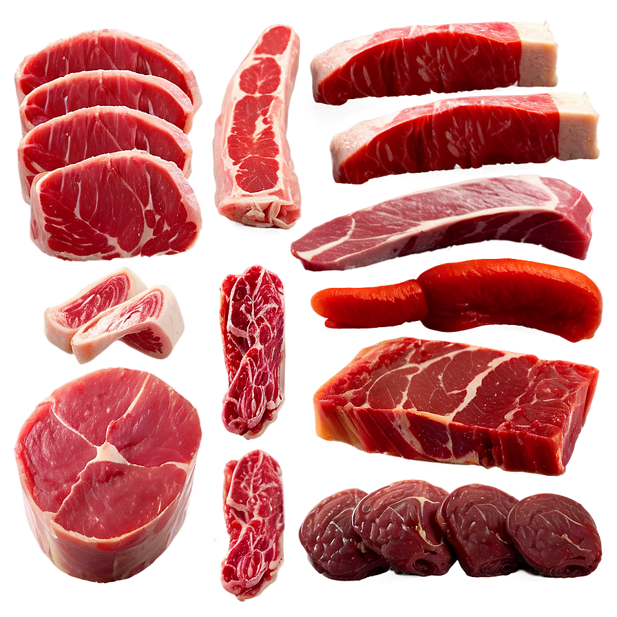 Fresh Meat Selection PNG 54 PNG with transparent background