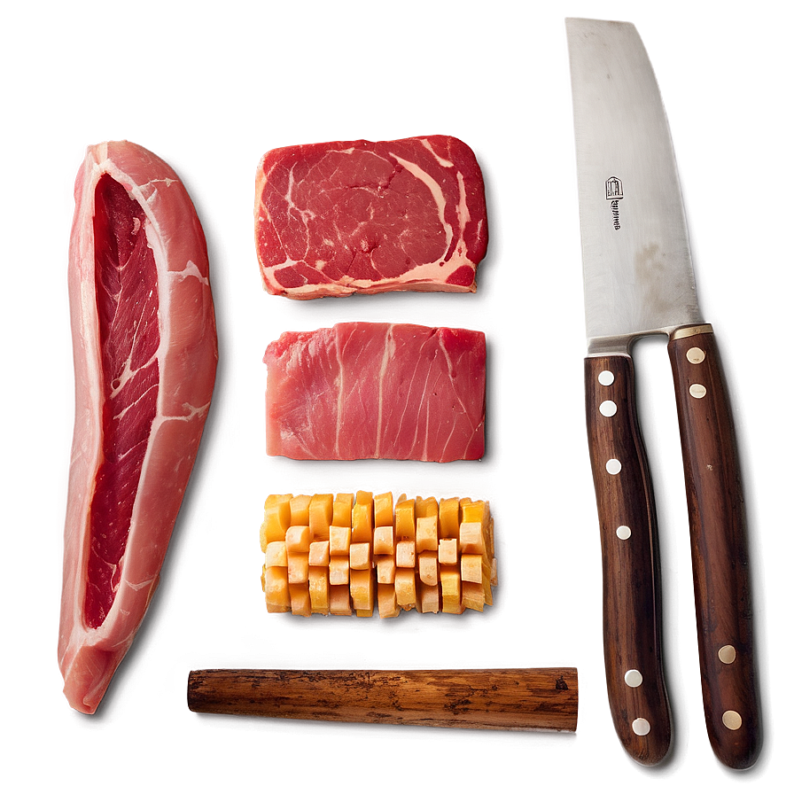 Fresh Meat Selection PNG cbf PNG with transparent background
