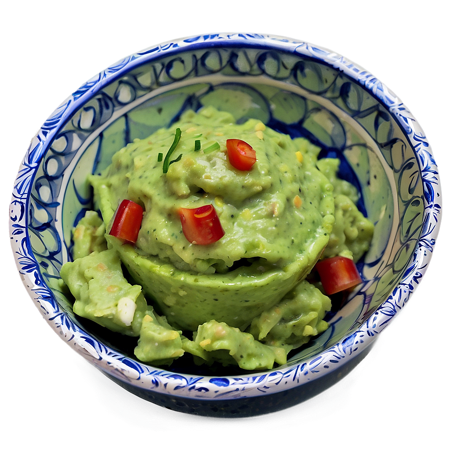 Fresh Mexican Guacamole Png Vmc