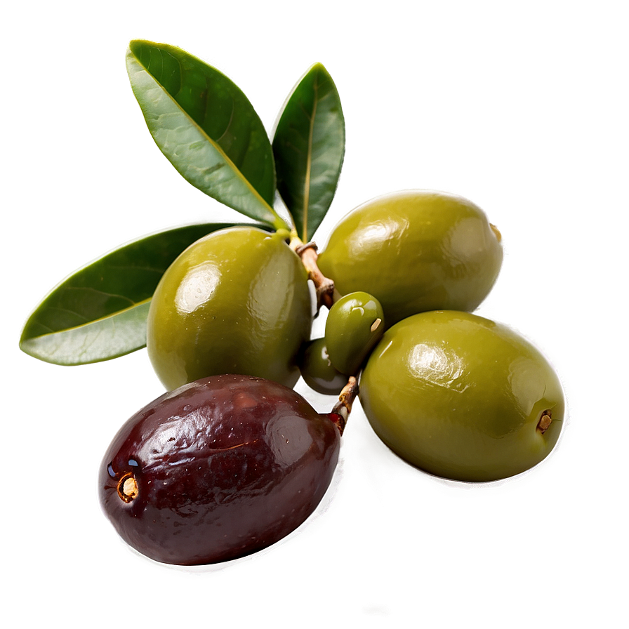 Fresh Olive Fruit PNG 96 PNG with transparent background