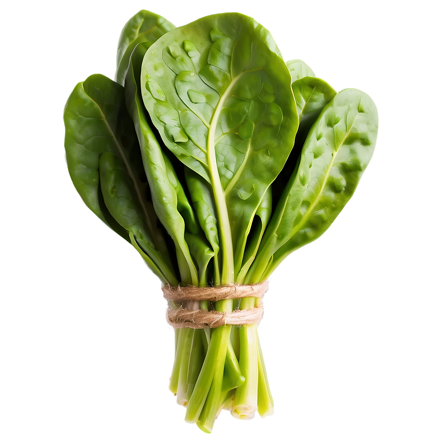 Fresh Organic Spinach Bunch Png Dau