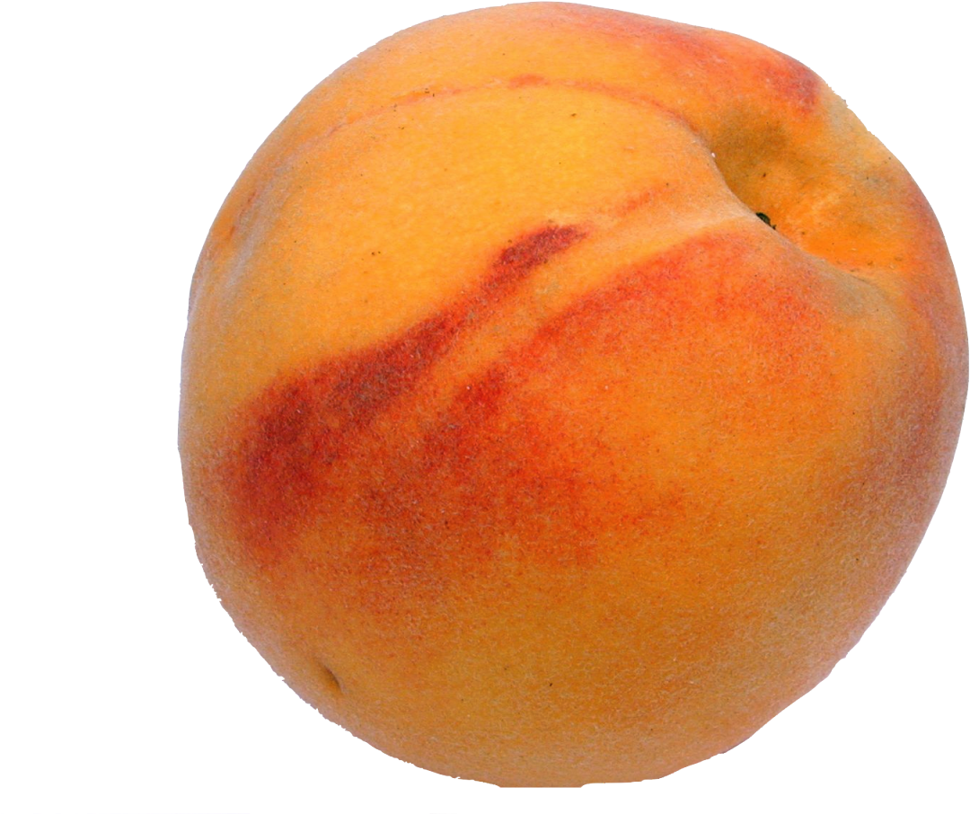 Fresh Peach Fruit Isolated.png