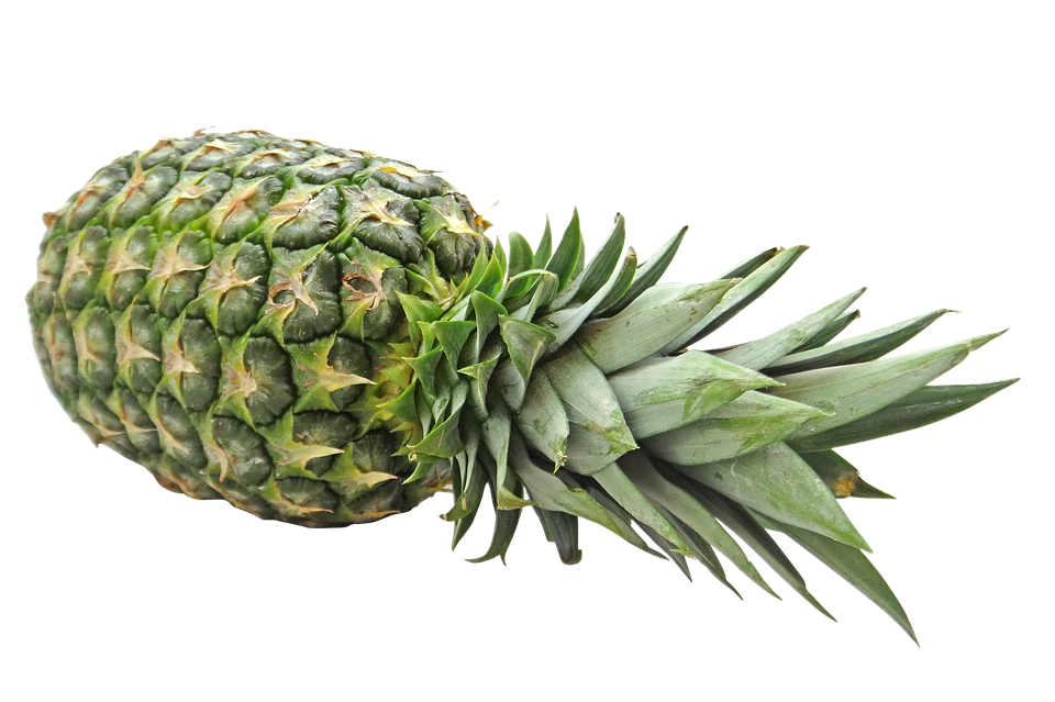 Fresh Pineapple Isolatedon Transparent Background.png