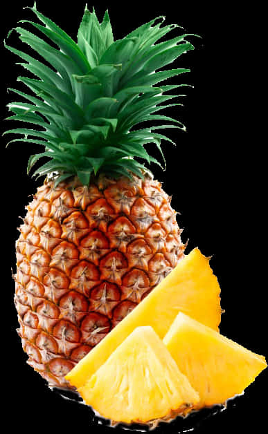 Fresh Pineappleand Slices