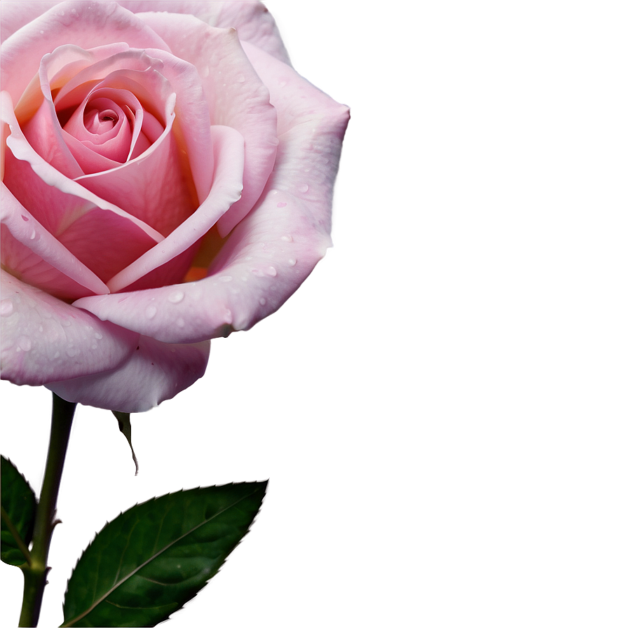 Fresh Pink Rose PNG vxf89 PNG with transparent background
