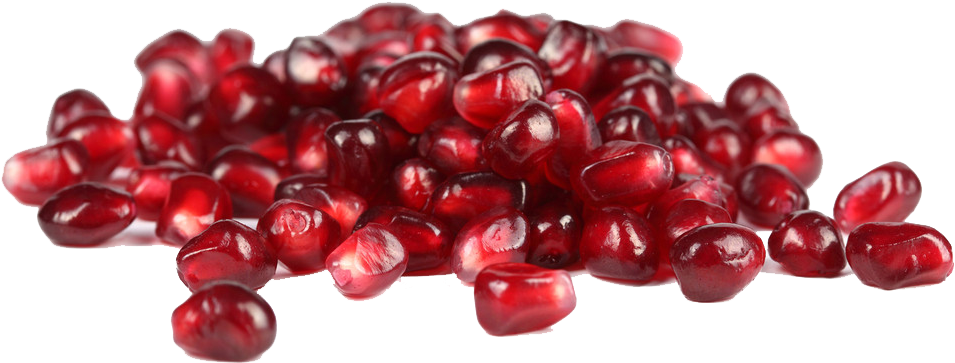 Fresh Pomegranate Seeds Transparent Background