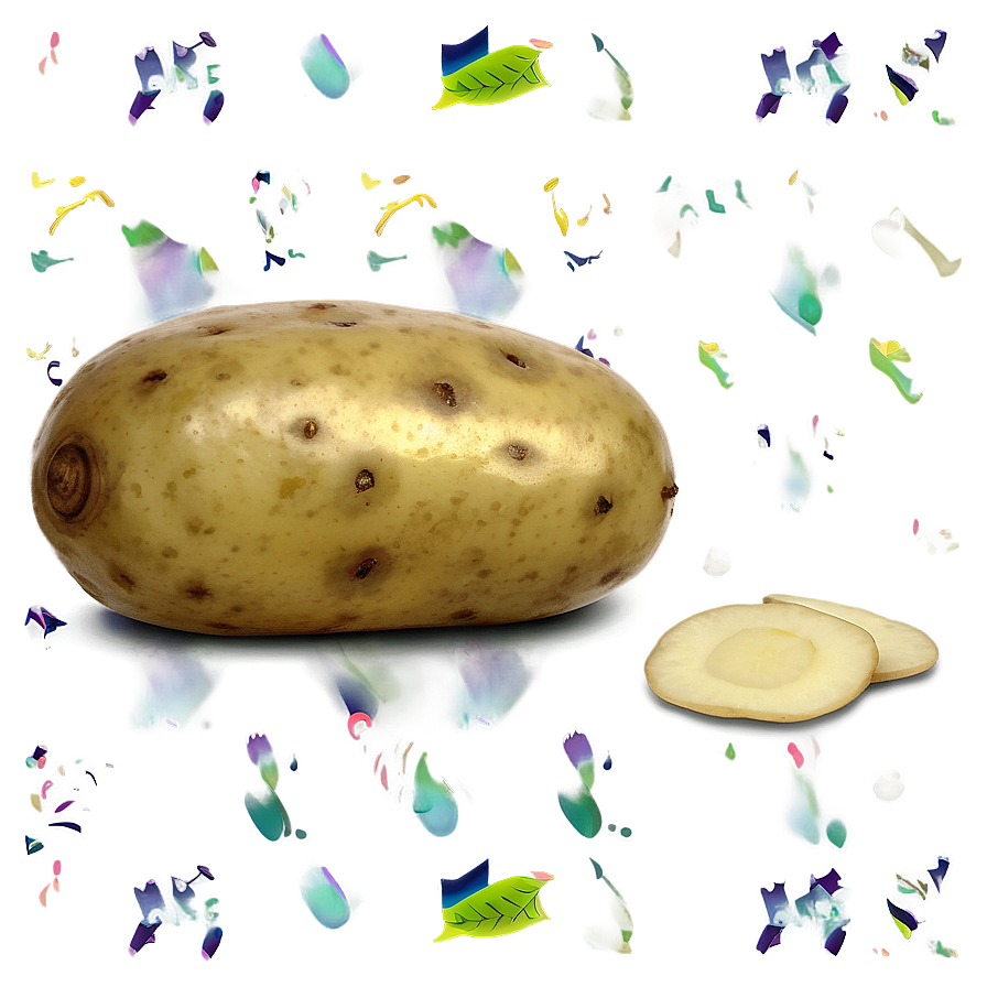 Fresh Potato PNG 05042024 PNG with transparent background