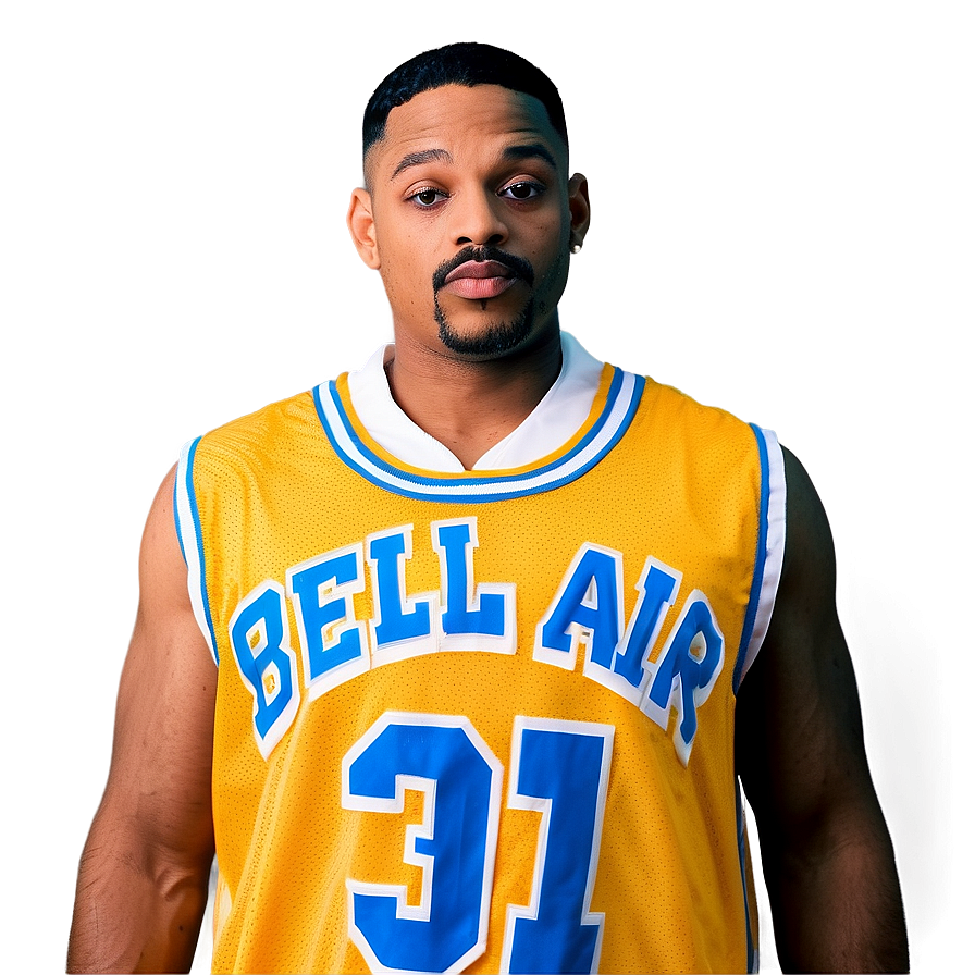 Fresh Prince Bel Air Basketball Jersey Png Ark10