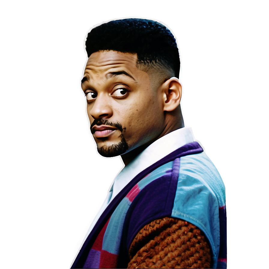 Fresh Prince Retro Poster Png 06252024