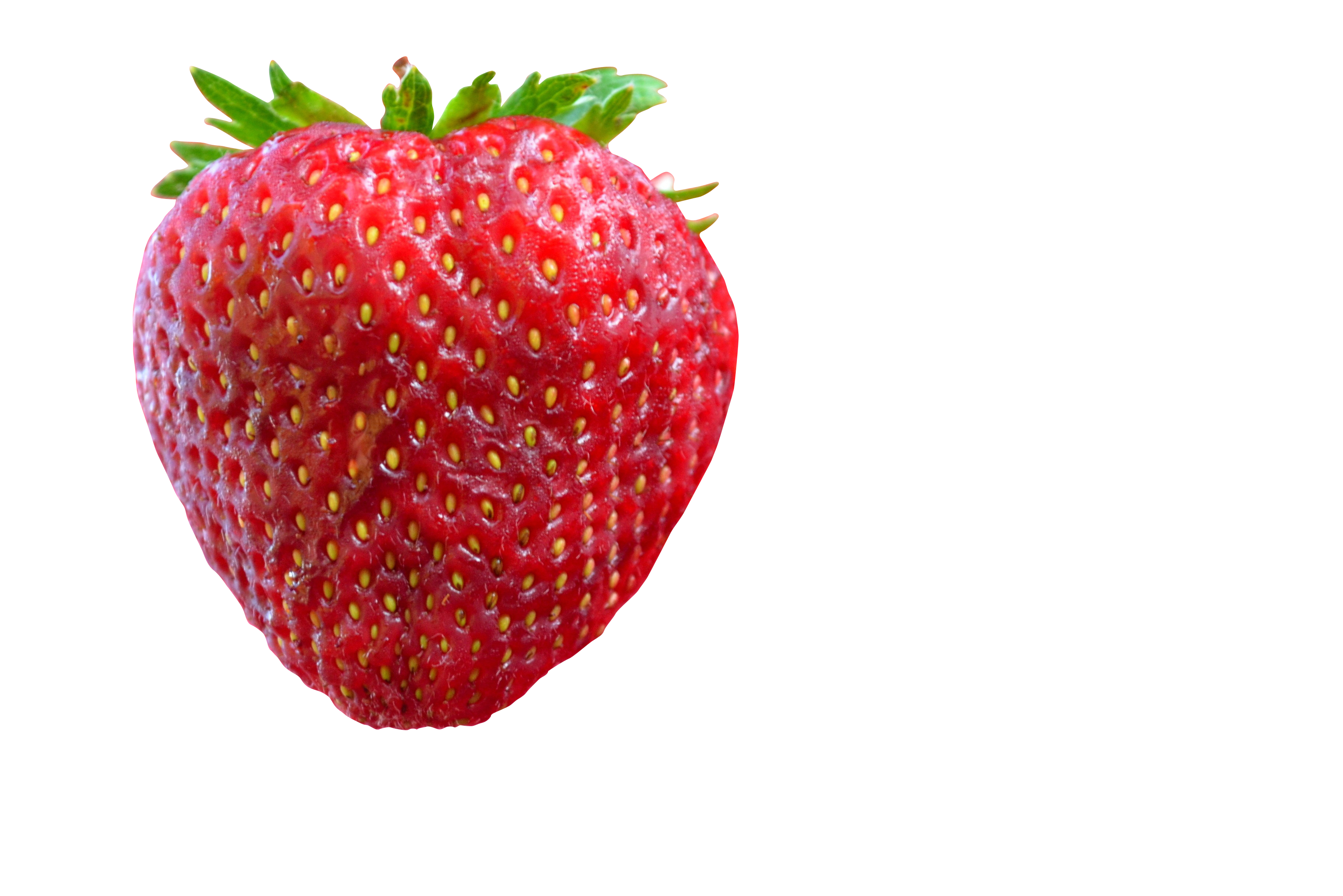 Fresh Strawberry Black Background PNG with transparent background