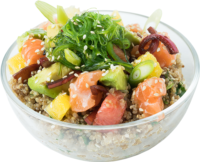 Fresh Sushi Salad Bowl