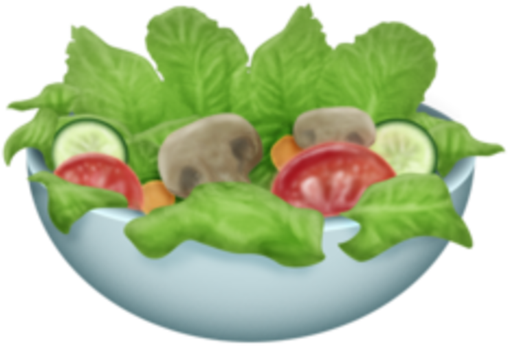 Salad Png - Salad Emoji Transparent Background, Png Download PNG with transparent background