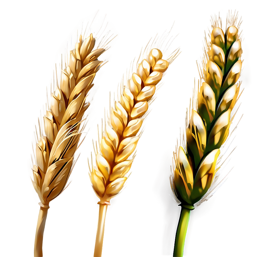 Fresh Wheat Ears PNG gum PNG image with a transparent background, free high-resolution download