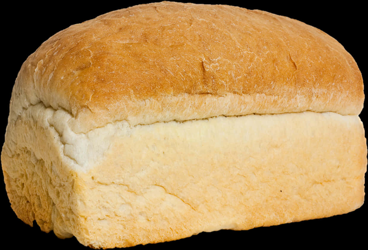 Fresh Whole Wheat Bread Loaf PNG with transparent background