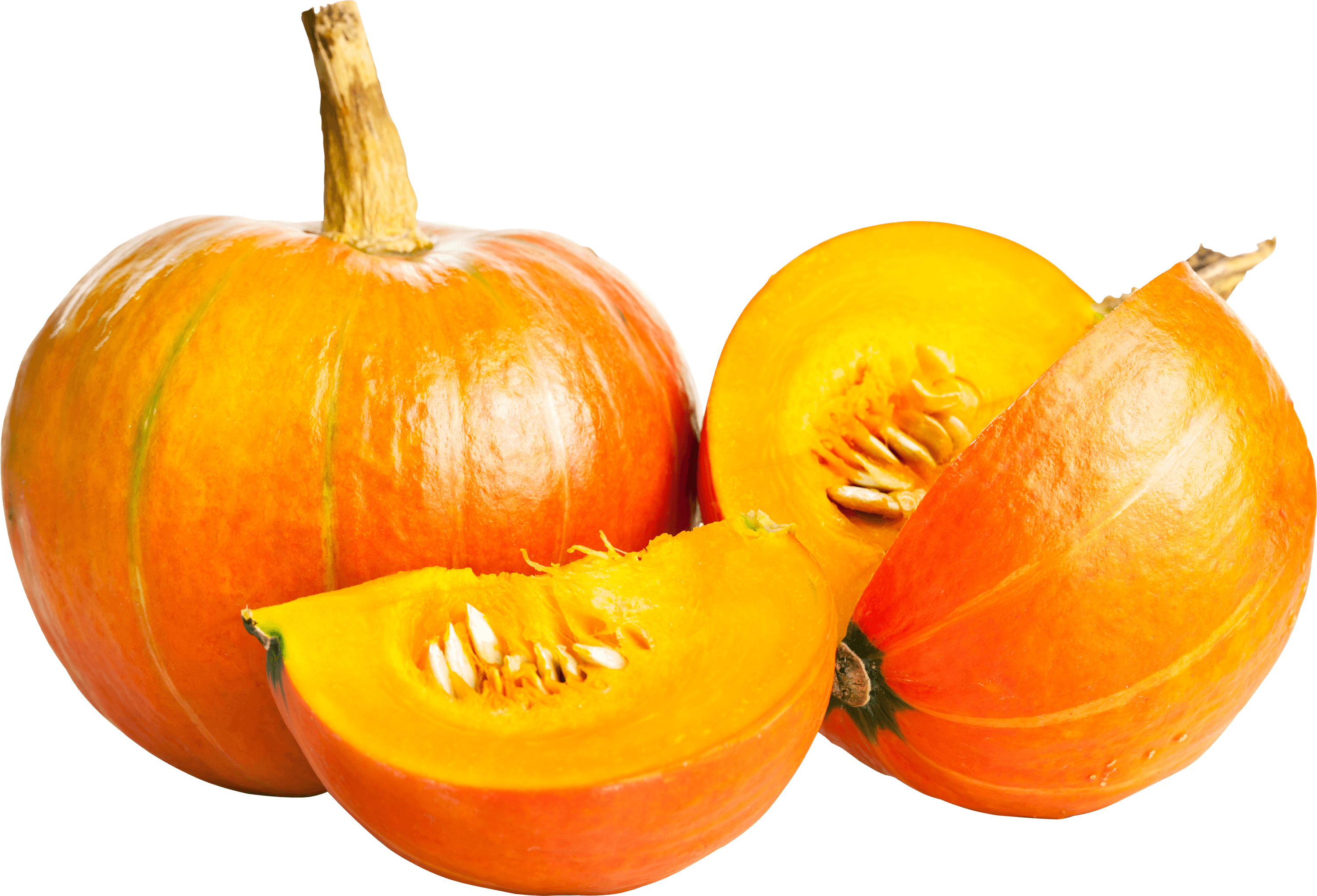 Duo Sliced Pumpkin - Pumpkin Png, Transparent Png PNG image with a transparent background, free high-resolution download