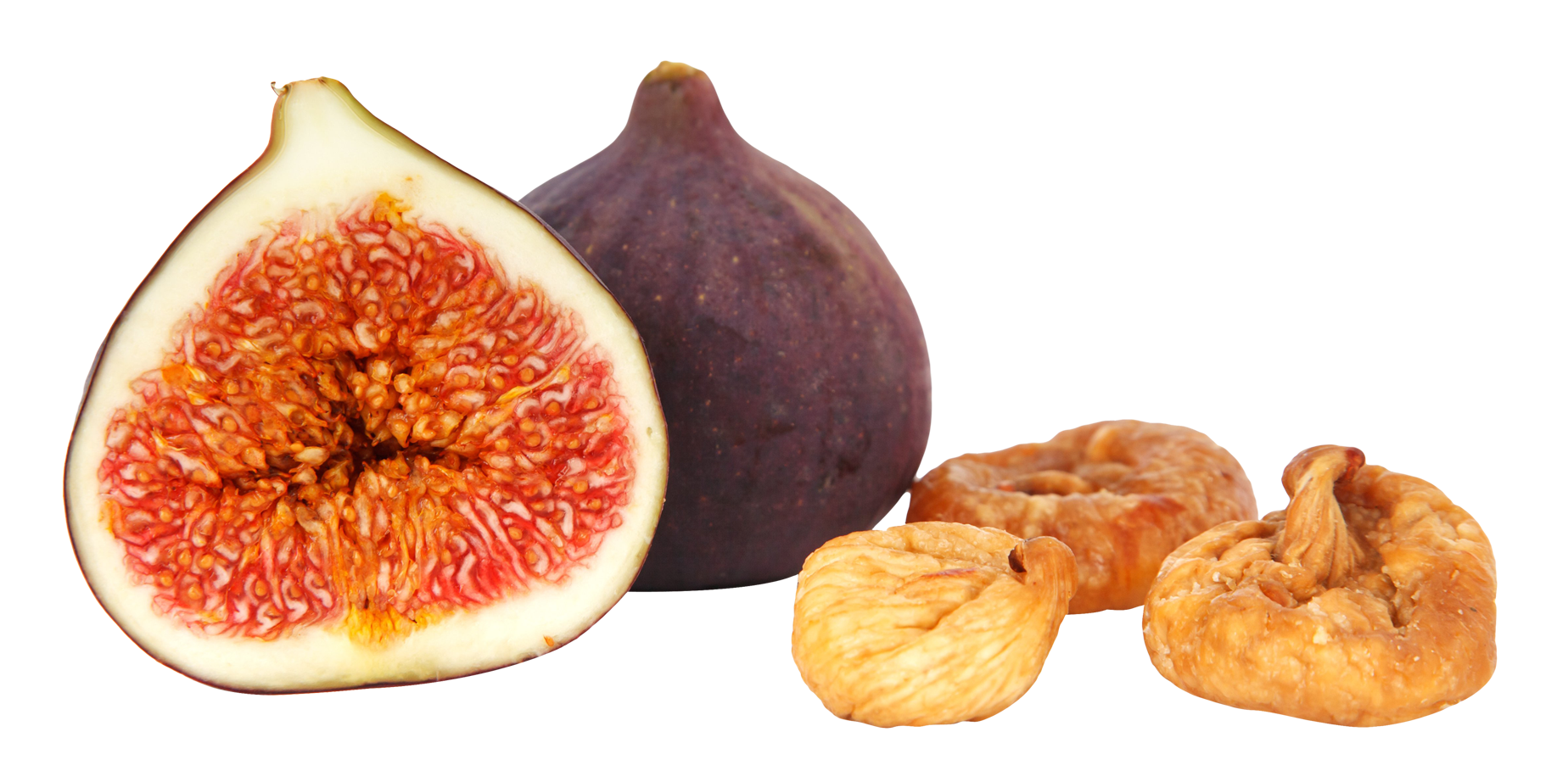Freshand Dried Figs PNG image with a transparent background, free high-resolution download