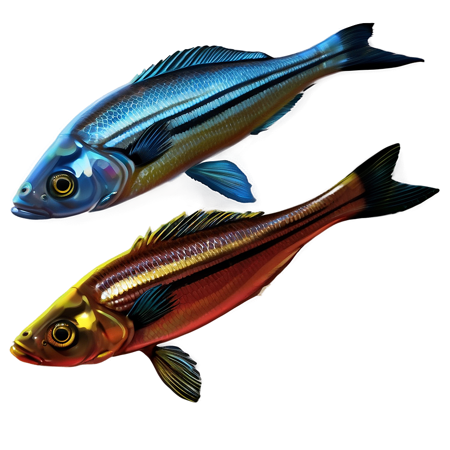 Freshwater Fish Set Png 53