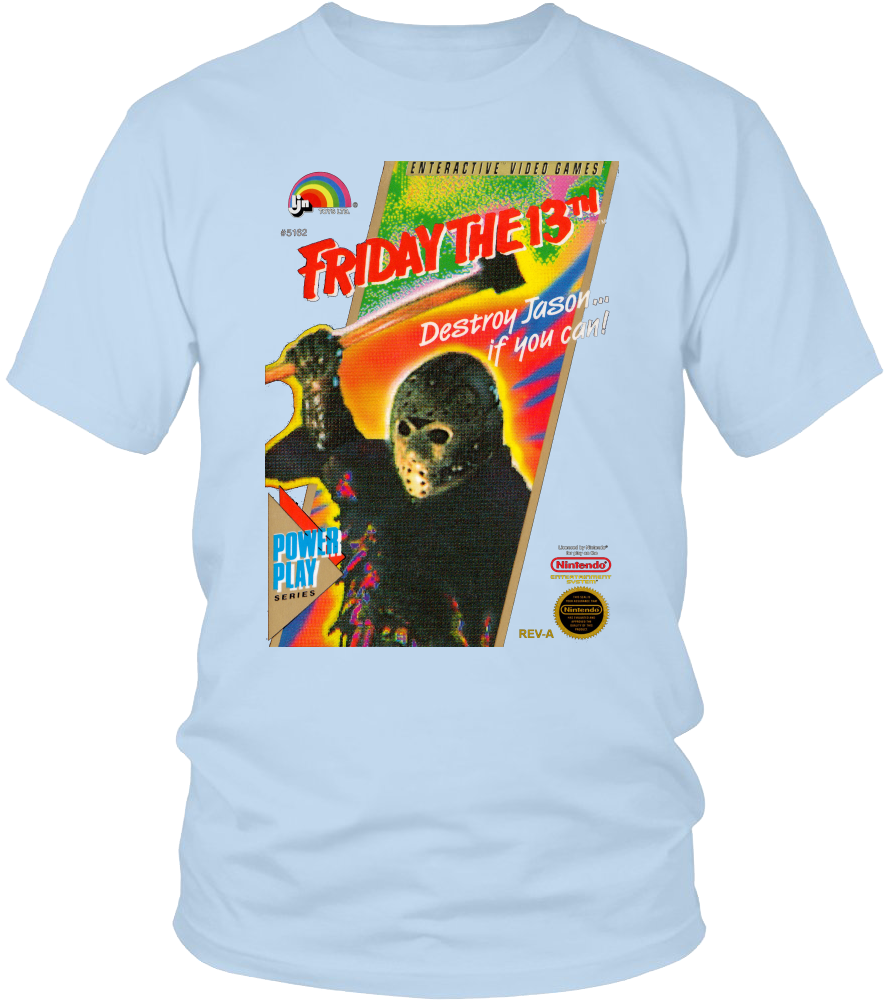 Friday The 13th Jason Voorhees Nintendo Retro Vintage, HD Png Download PNG with transparent background