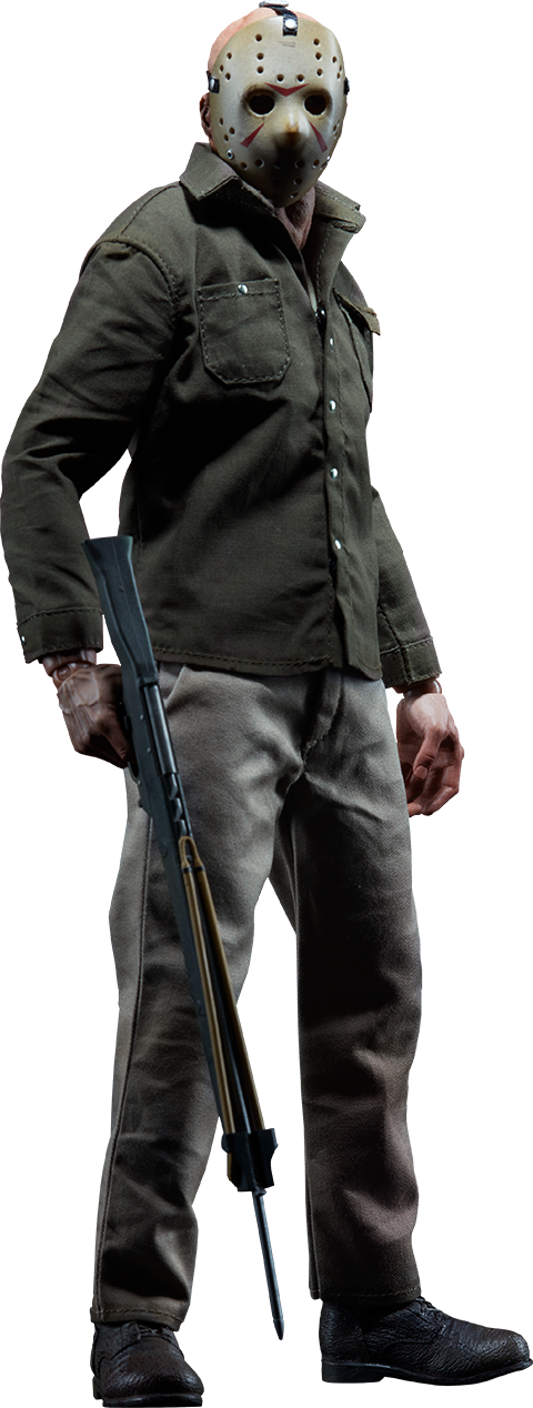 Friday The 13th Sixth Scale Figure Jason Voorhees - Jason Voorhees Png, Transparent Png PNG with transparent background