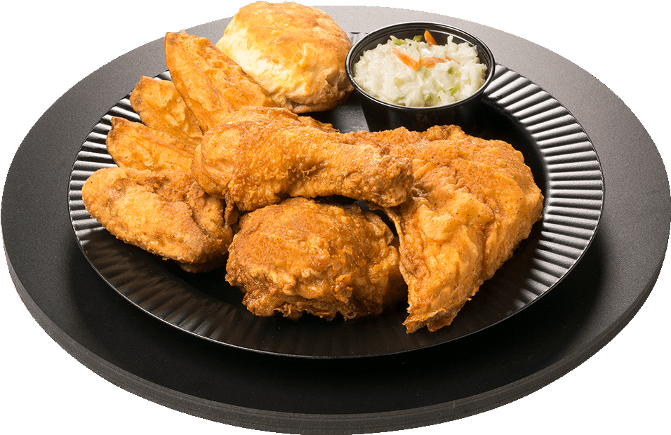 Fried Chicken Dinner Plate