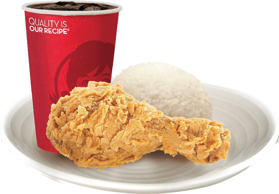Combo 1pc Fried Chicken, HD Png Download PNG with transparent background