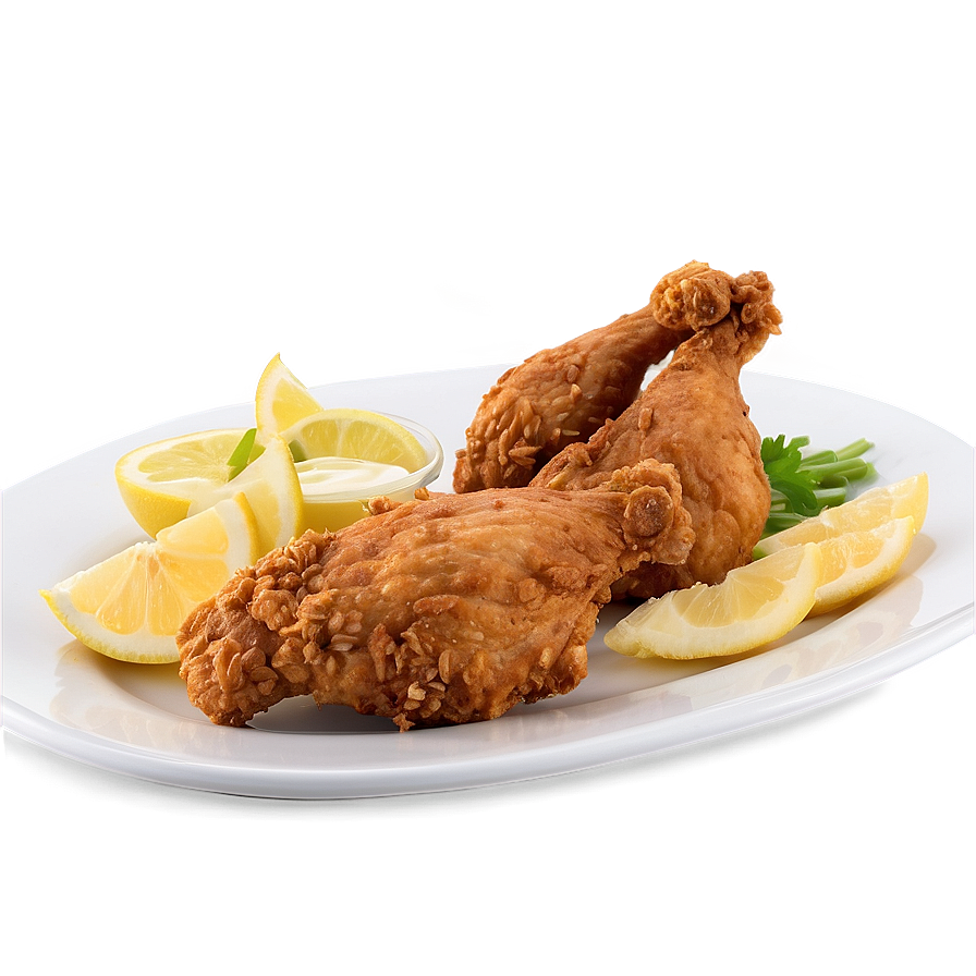 Fried Chicken Platter Png Sme5