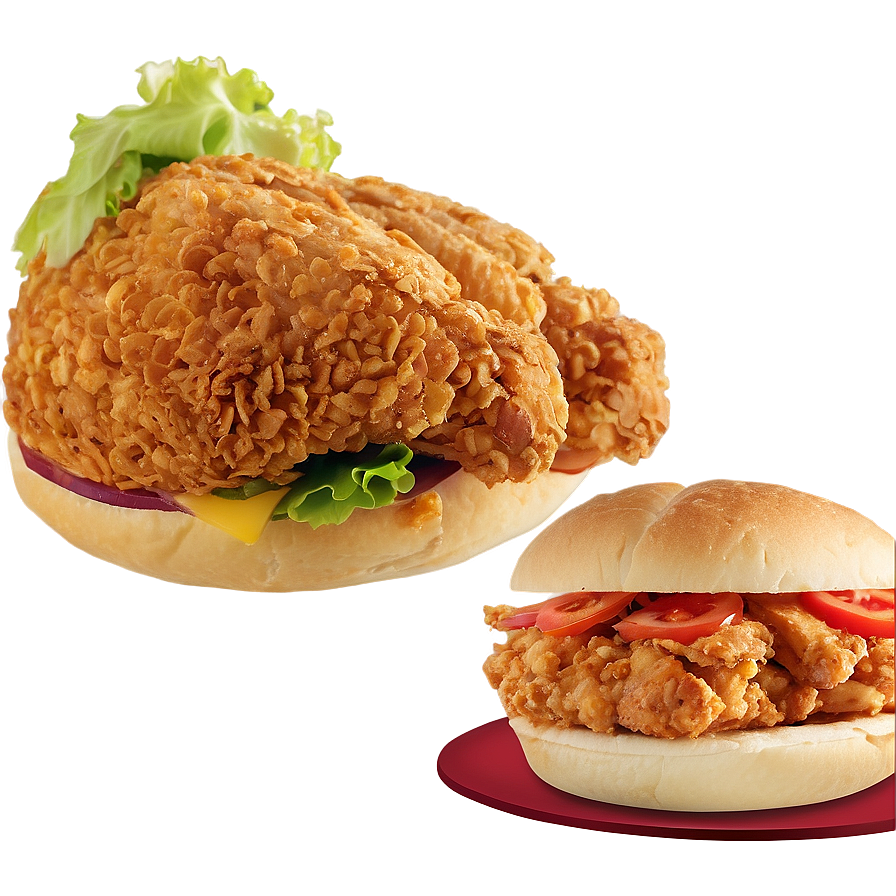 Fried Chicken Sandwich Png 76