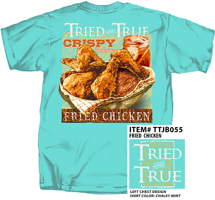 Fried Chicken T Shirt Design T T J B055