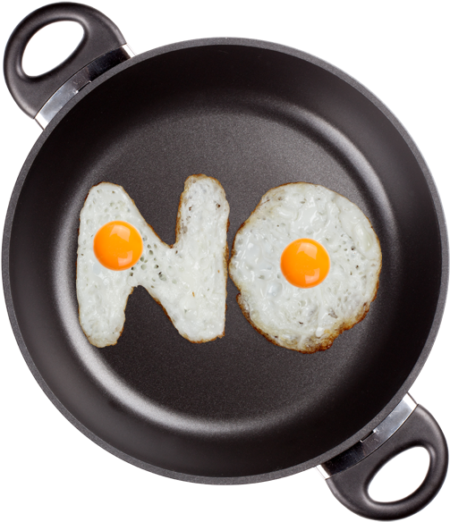 Fried Egg Letter Nin Pan