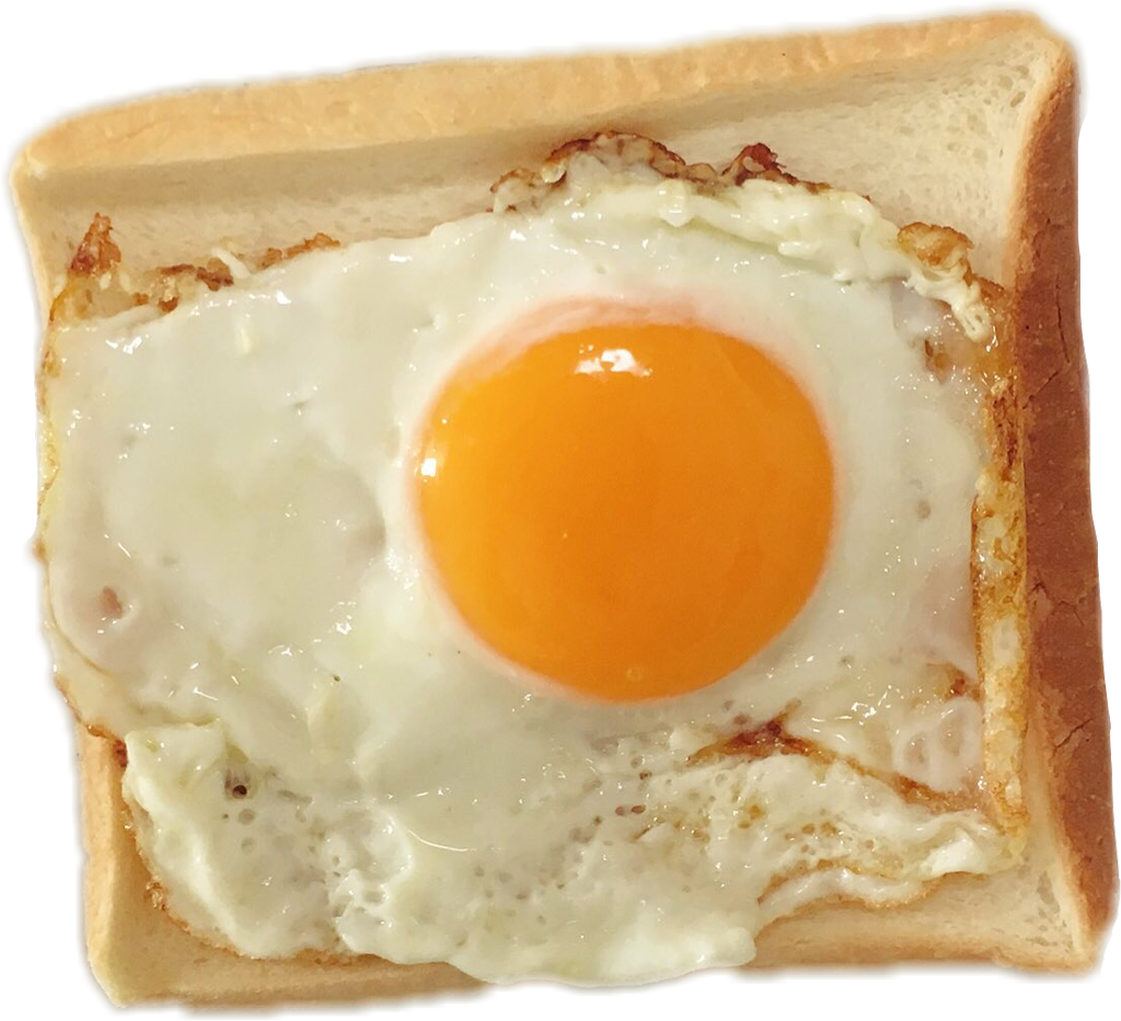 Fried Eggin Bread Cutout