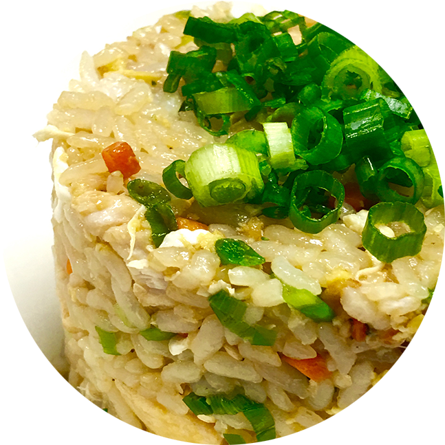 Fried Ricewith Green Onions