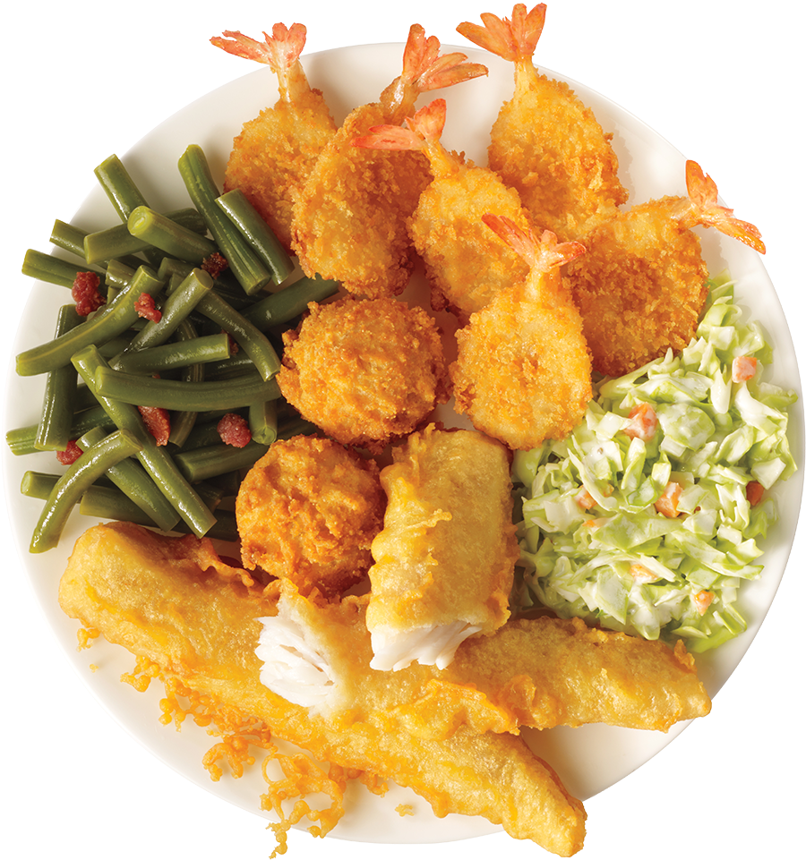 Captain D's Fish And Shrimp, HD Png Download PNG image with a transparent background, free high-resolution download