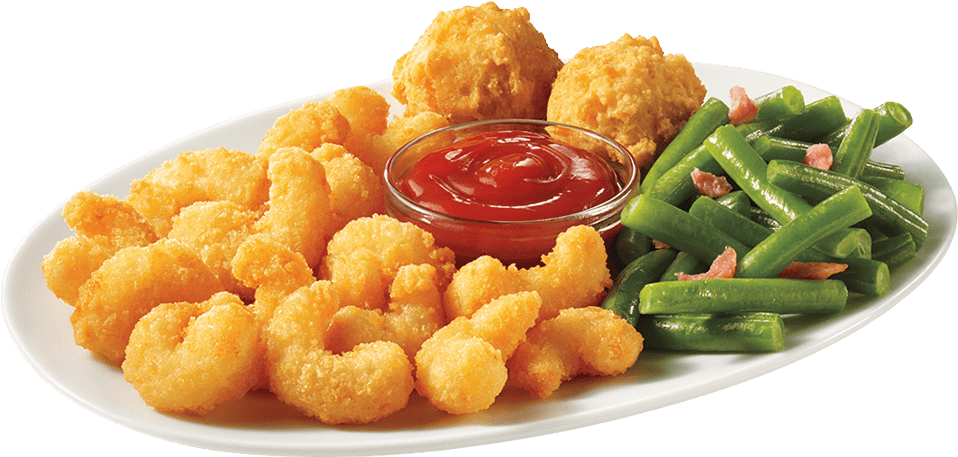 Popcorn Shrimp Dinner Captain D's, HD Png Download PNG with transparent background