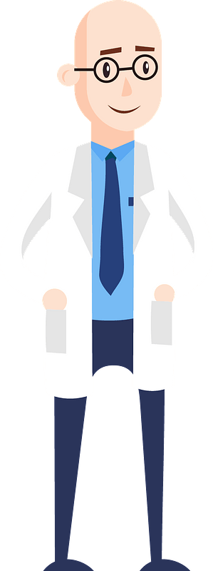 Friendly Cartoon Doctor Clipart