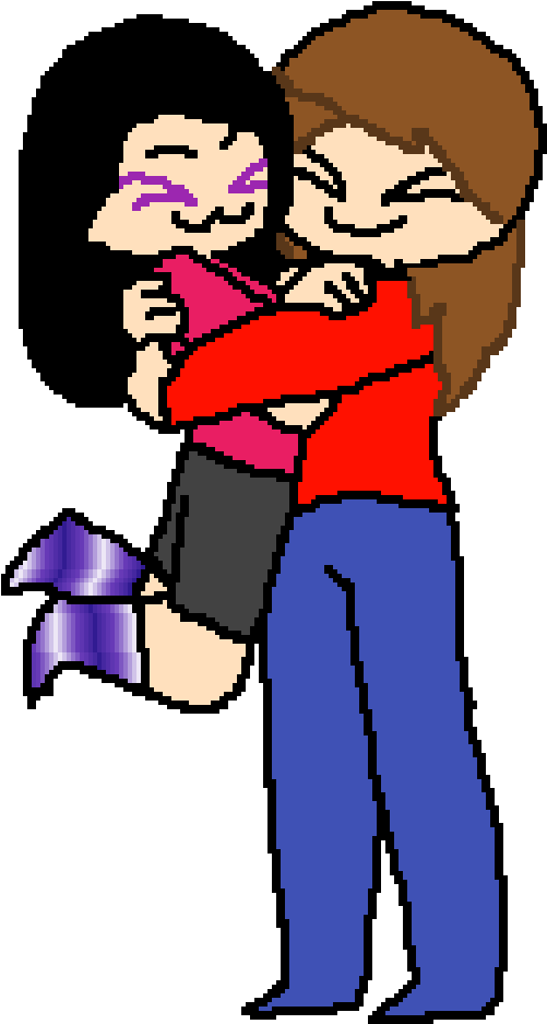 Friendly_ Embrace_ Pixel_ Art