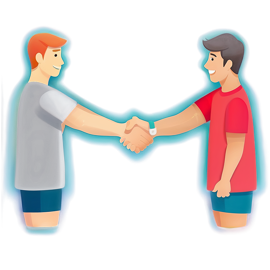 Friendly Handshake Clipart PNG wsb PNG with transparent background