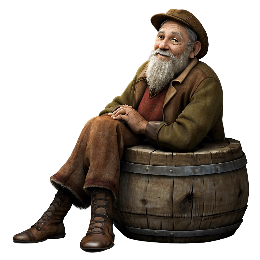 Friendly Hobo Character Png 38