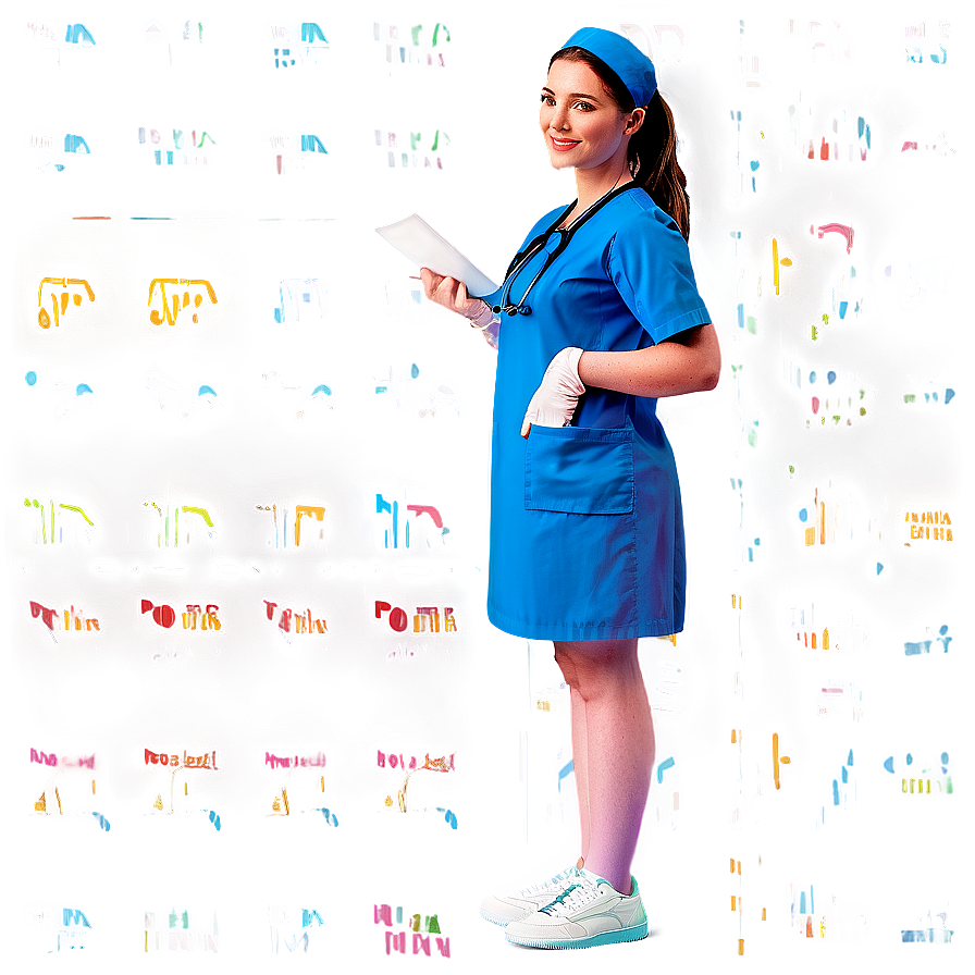 Friendly Nurse Character Png 89