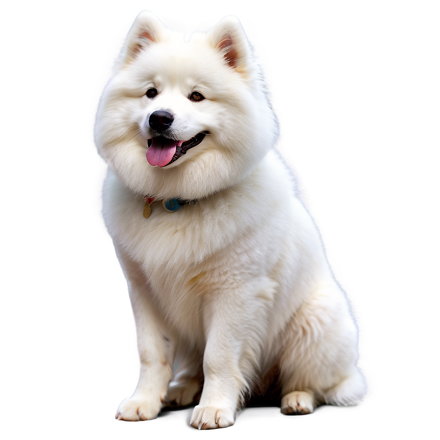 Friendly Samoyed Dog Png 51