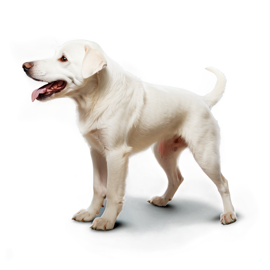 Friendly White Dog Png 06262024