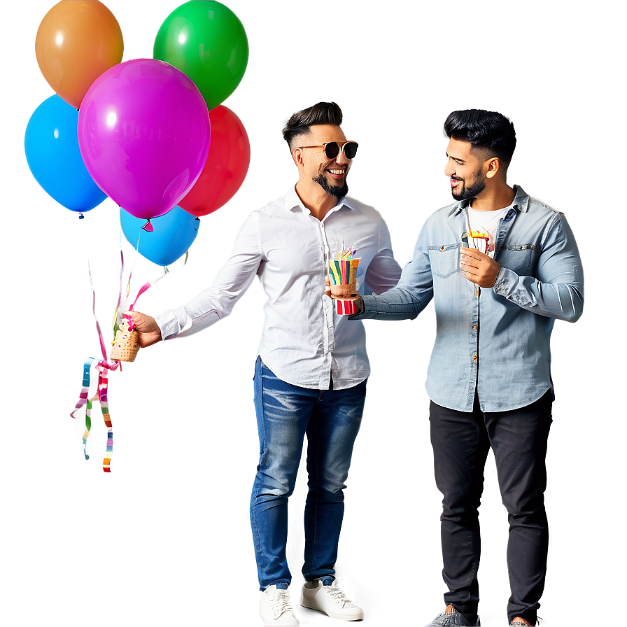 Friends Celebrating Birthday Png Twy74