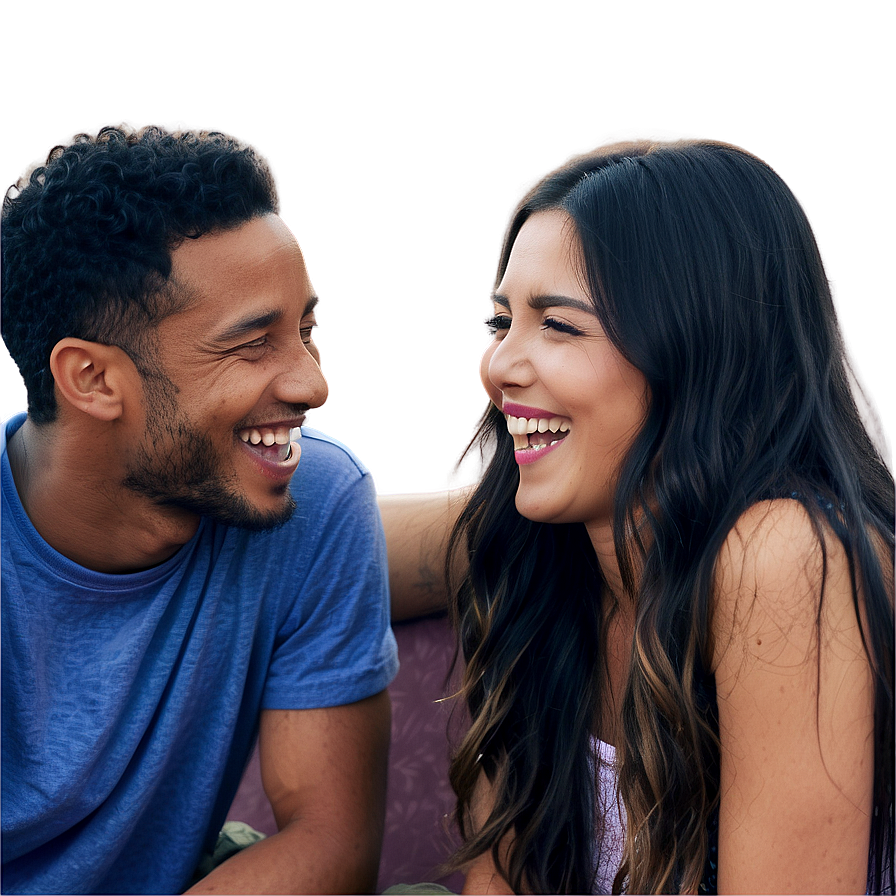 Friends Laughing Together PNG 05212024 PNG with transparent background