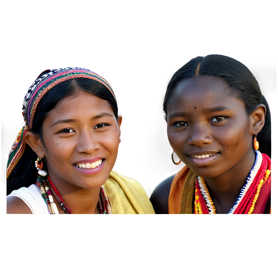 Friendship in Diverse Cultures PNG 90 PNG with transparent background