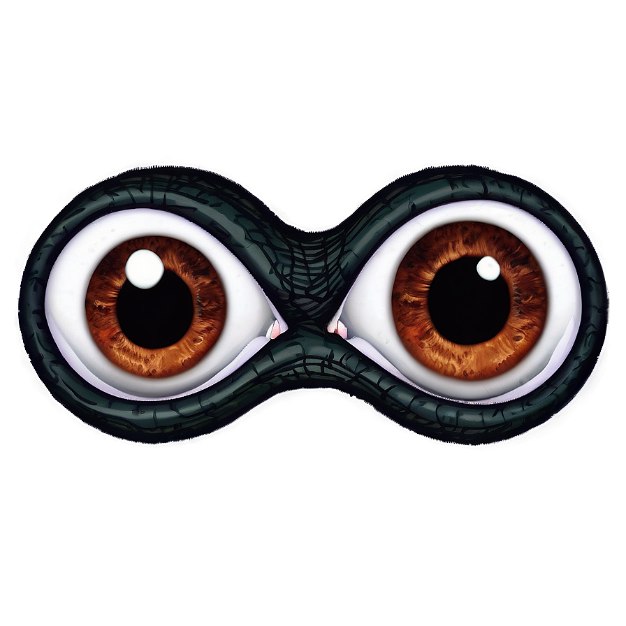 Frightening Eyes Artwork Png 97