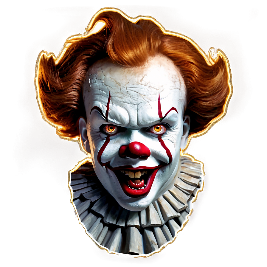 Frightening Pennywise Png Aux